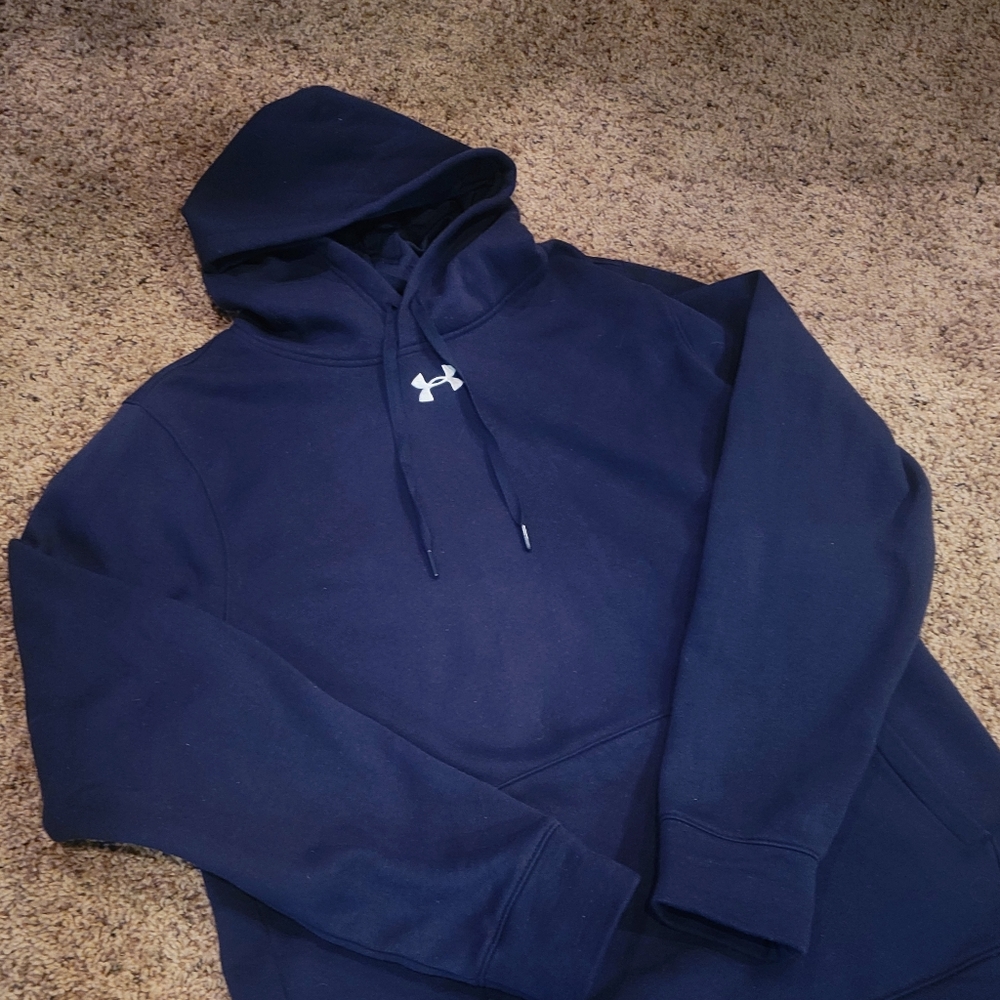 Under Armour Men's Hoodie L Navy Blue